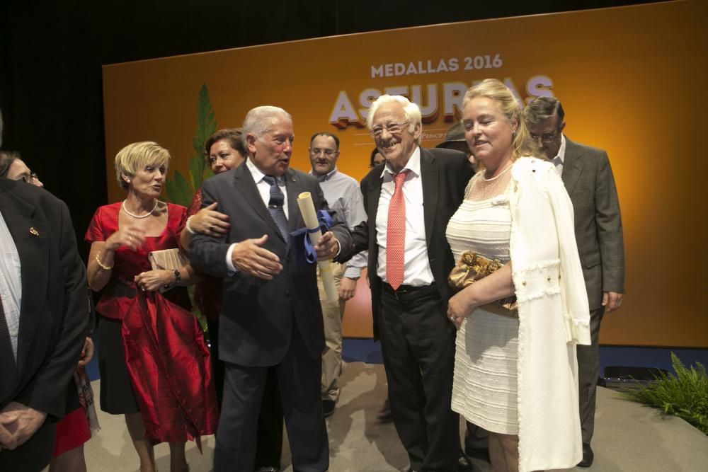 Entrega de las medallas de Asturias