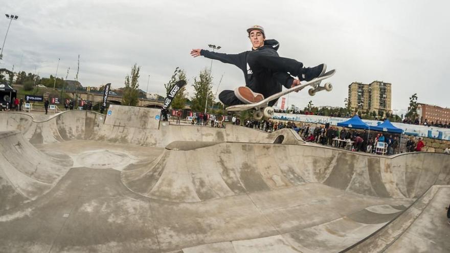 El skater Danny León, ganador del año pasado.