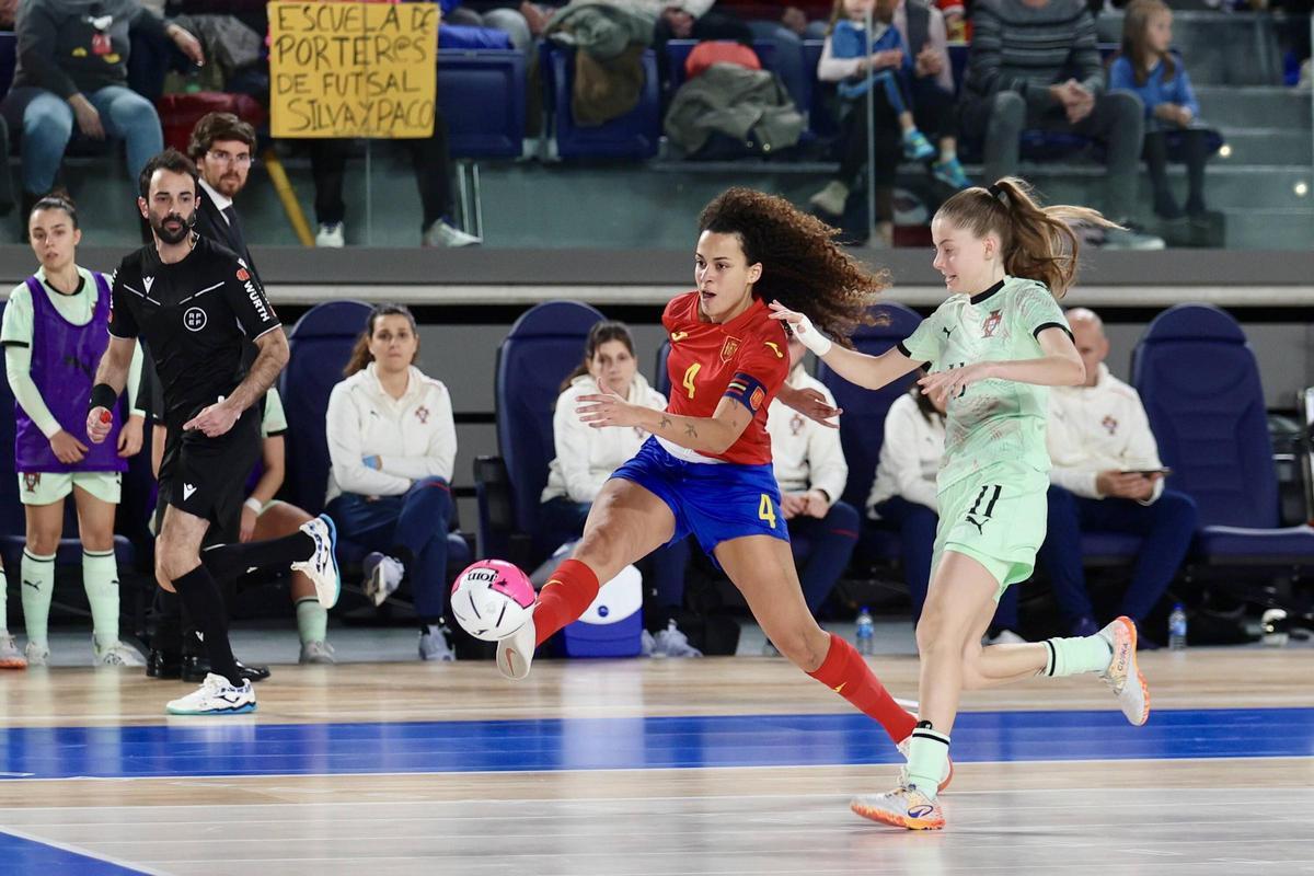 La selección española femenina sub-23 de fútbol sala, en Oviedo La selección española femenina sub-23 de fútbol sala, en Oviedo