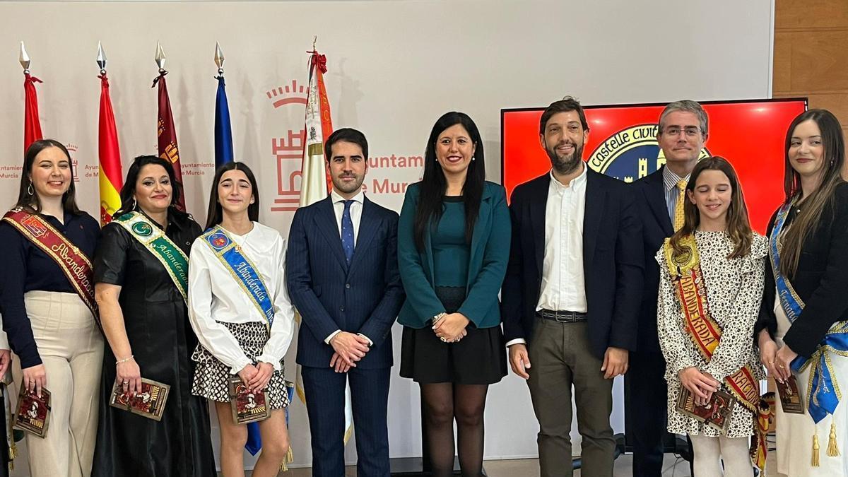 Presentación del Medio Año Festero de Moros y Cristianos de Murcia.