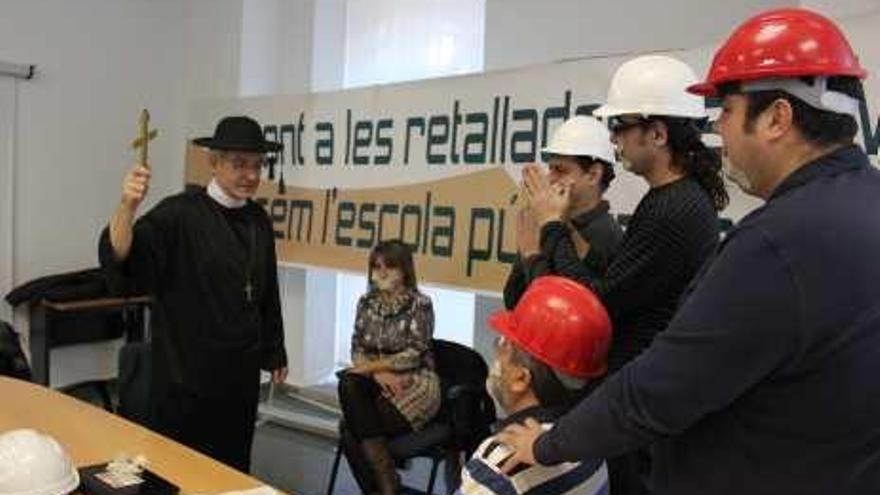 Protesta contra la Ley Educativa