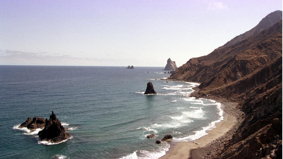 Playa de Benijo, en Santa Cruz de Tenerife.