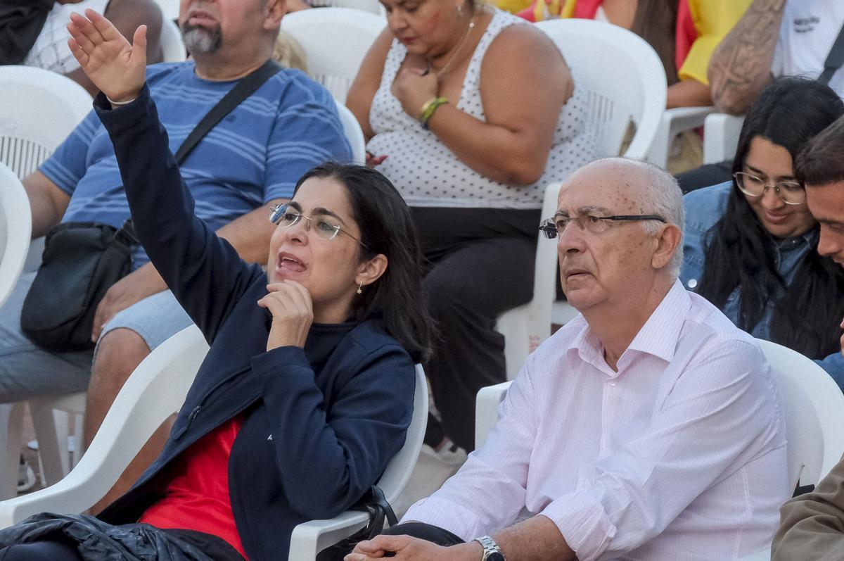 Ambiente del España-Bélgica de cuartos de final del Mundial 2026 en Plaza Don Benito Ambiente del España-Bélgica de cuartos de final del Mundial 2026 en Plaza Don Benito