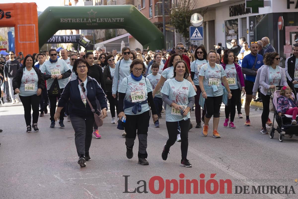 Carrera '10K Assota por ti' en Caravaca (marcha senderista)