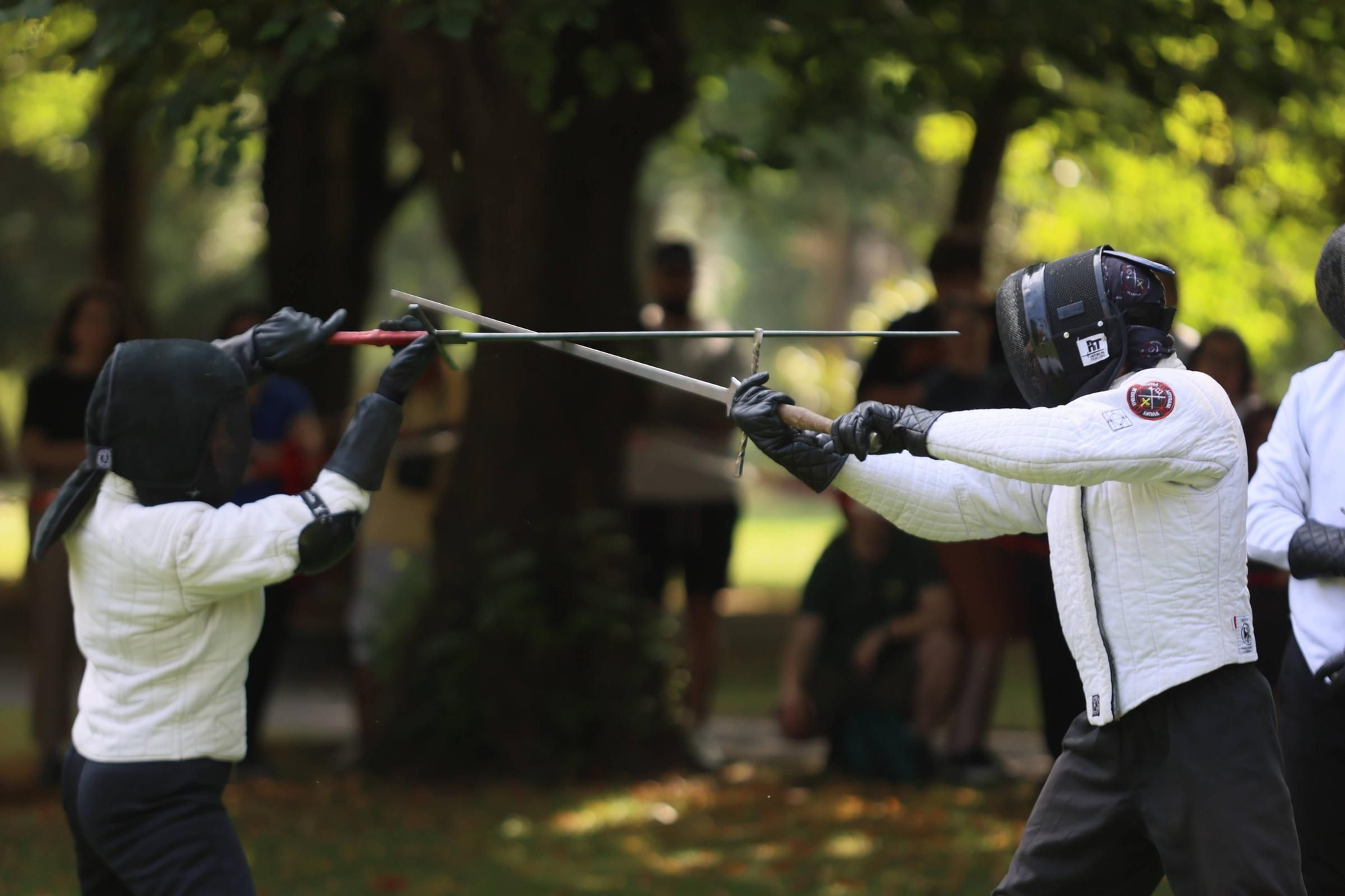 EN IMÁGENES: Los talleres de esgrima del Festival Celsius en Avilés