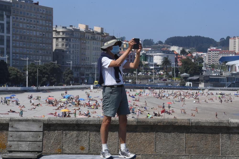 Galicia, en alerta por altas temperaturas que alcanzan los 40º.