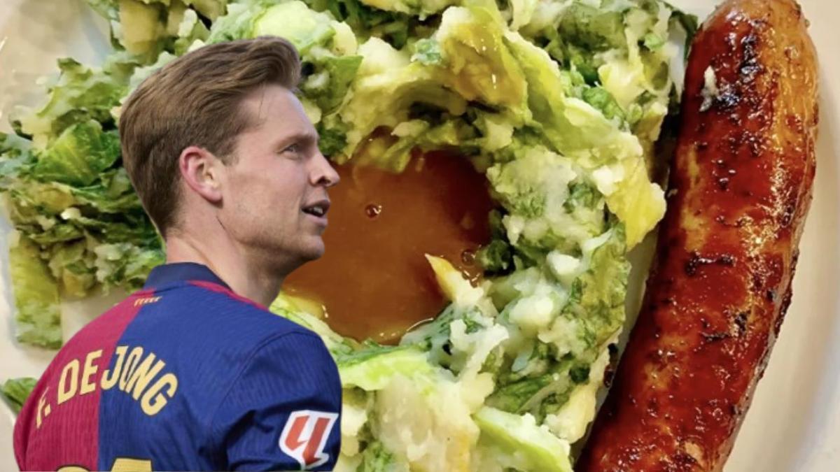 Este es el plato favorito de Frenkie de Jong