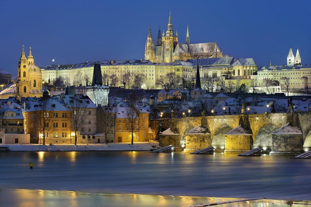 Castillo de Praga y la catedral de San Vito