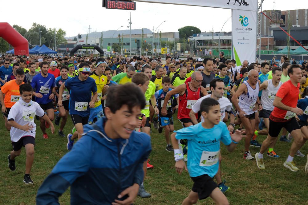 Més de dos mil participants a la 41a Cursa Popular d'Igualada