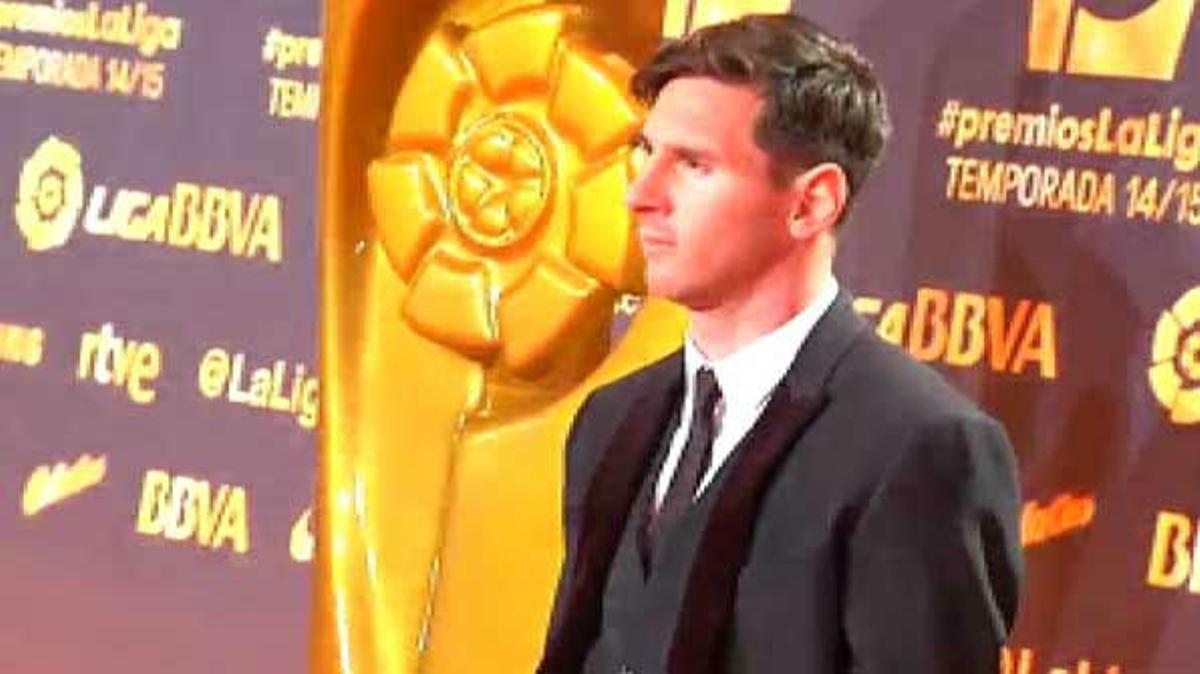 Leo Messi y el Barça triunfan en la Gala de los premios de la LFP