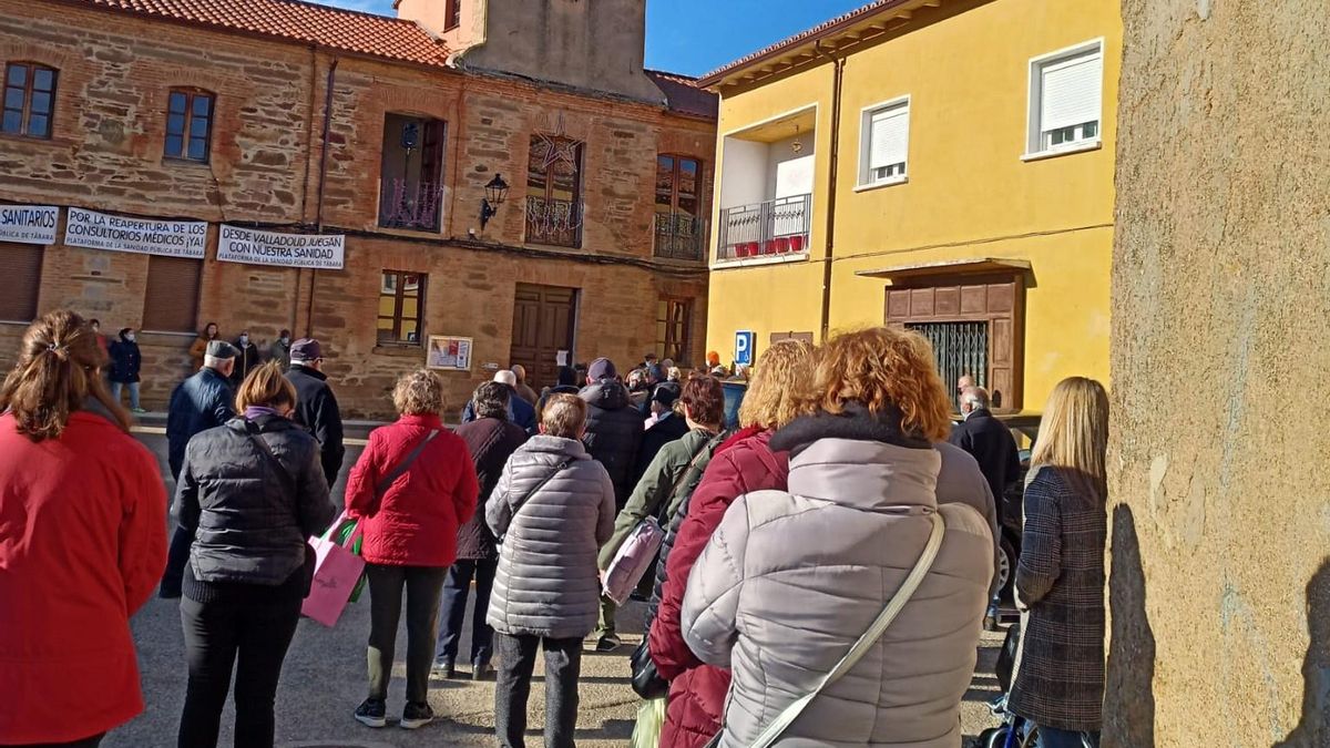 Quinta concentración por la sanidad en Tábara