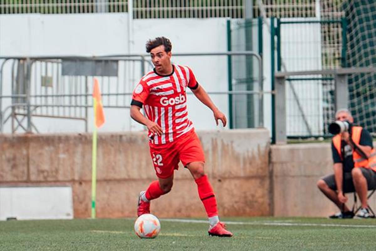 Osama en su etapa en Girona.