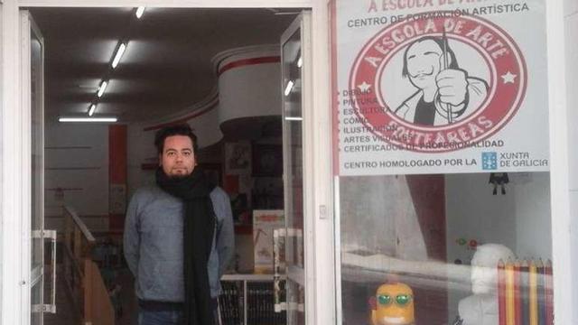 Bruno Vázquez, director de la escuela. // D.P.