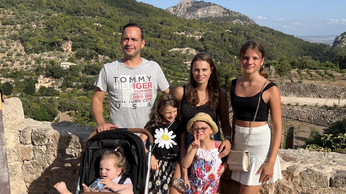 Auf Mallorca fühlte sich die Familie wohl.