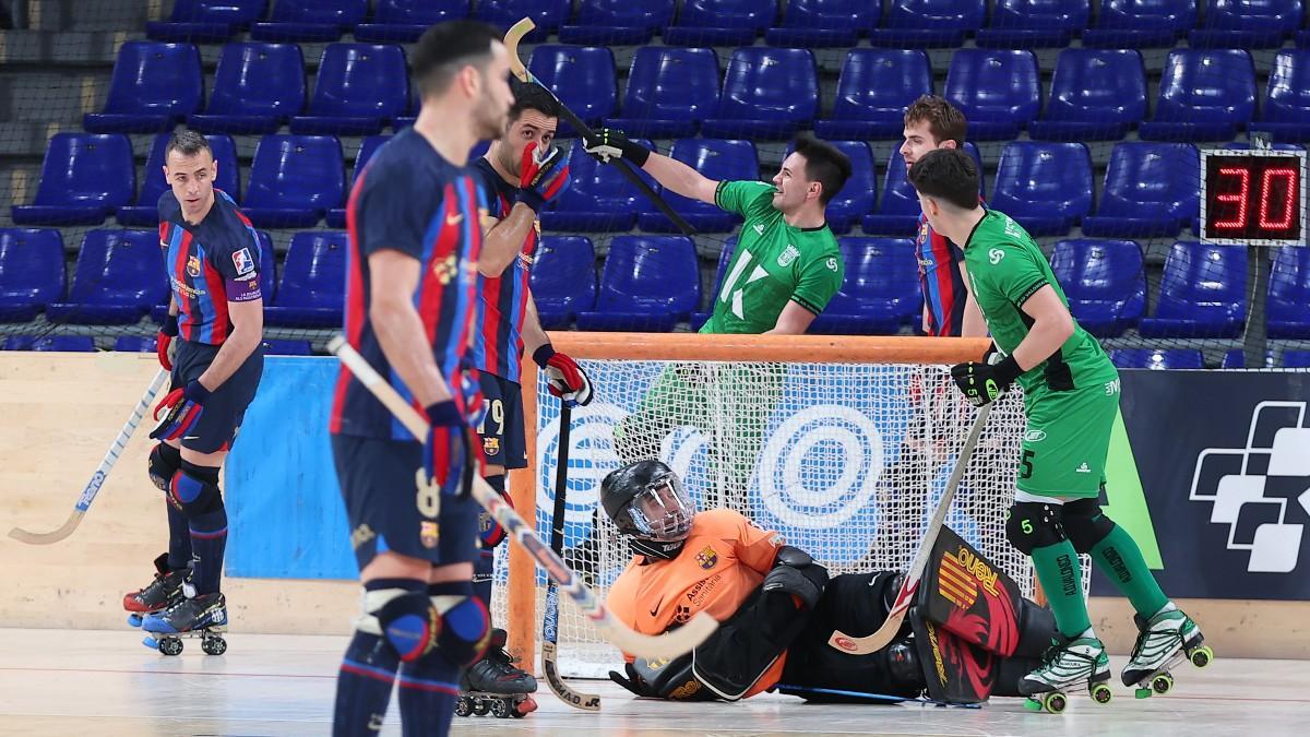 El Barça perdió en el Palau contra el Valongo