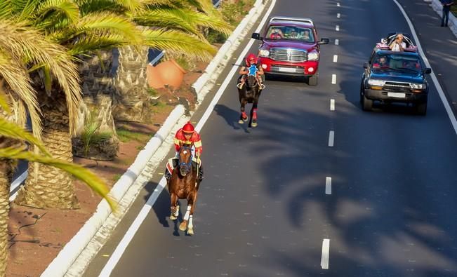 Carrera de caballos en Telde