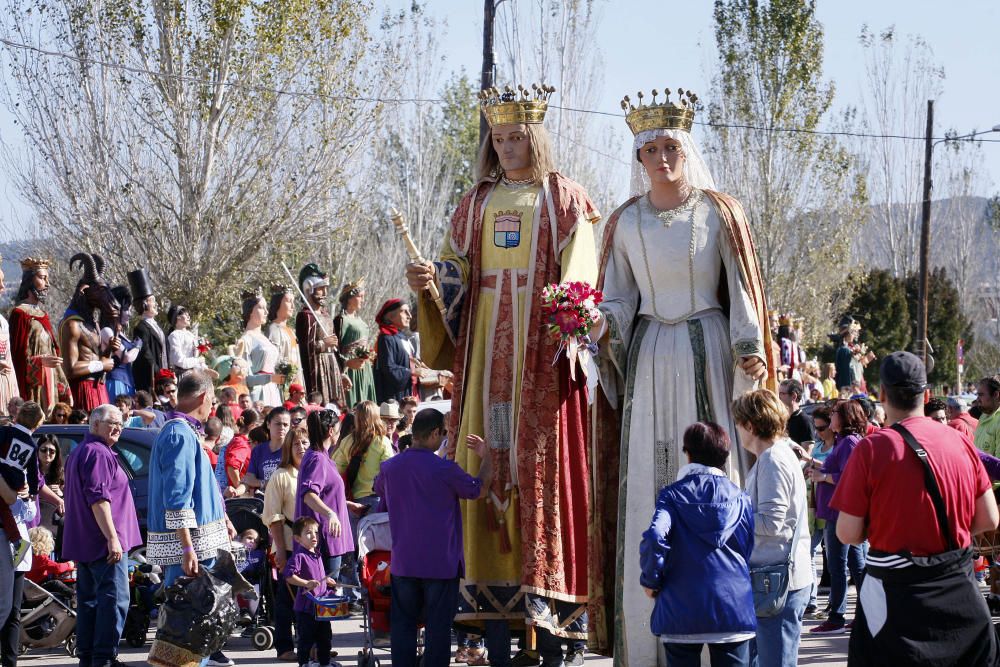 El 65è aniversari dels gegants de Salt aplega més d''una vintena de colles