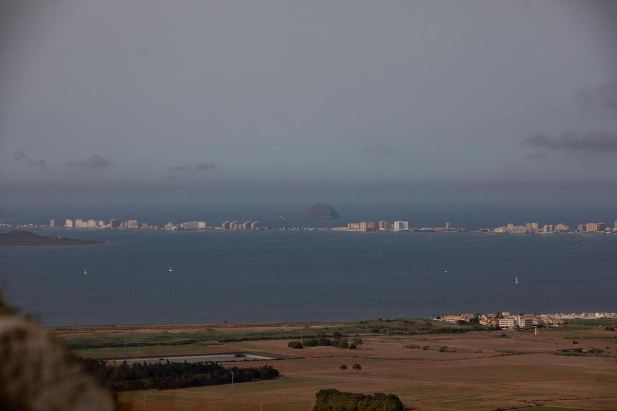 Vista panorámica del Mar Menor, una de las zonas de actuación para crear el cinturón verde.