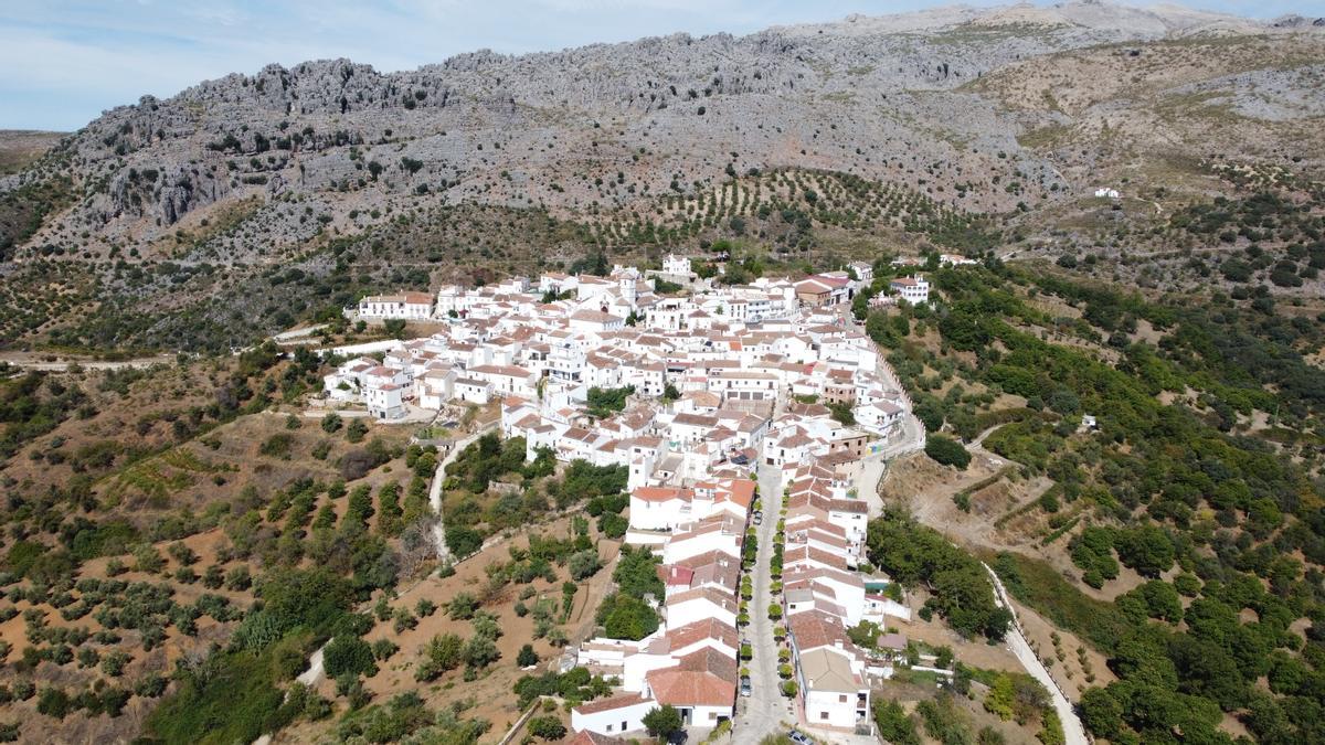 Una vista aérea de Cartajima.