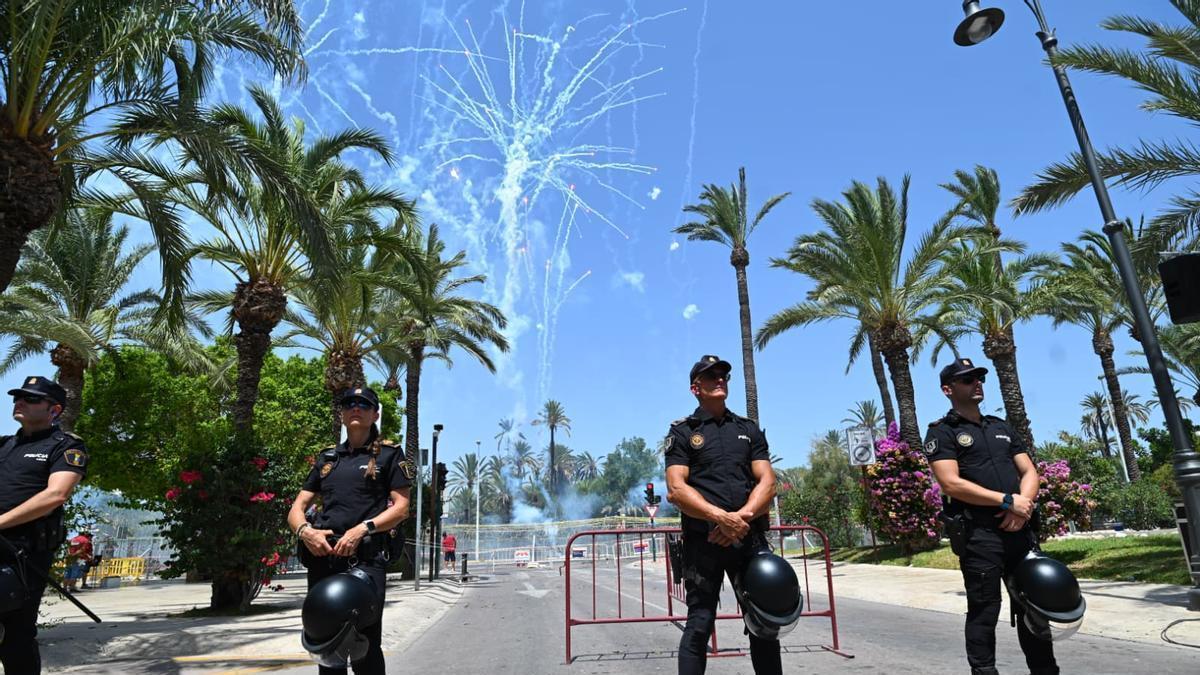 Estos son los cortes de tráfico y restricciones de aparcamiento en Elche por las Fiestas de Agosto