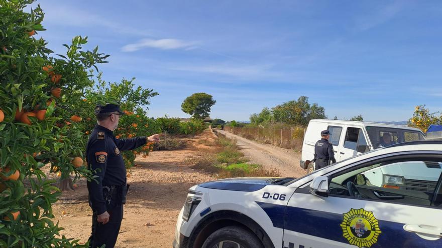 Bétera pide la ayuda del Grupo ROCA para garantizar la seguridad en la campaña citrícola