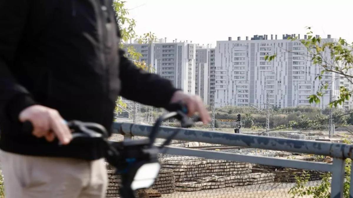 Una zona recién construida en València