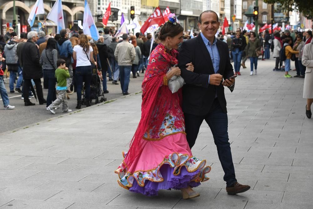 Manifestaciones del 1 de mayo en A Coruña