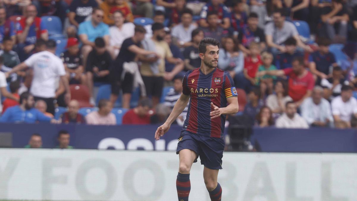 Sergio Postigo, en el encuentro ante el Alavés.