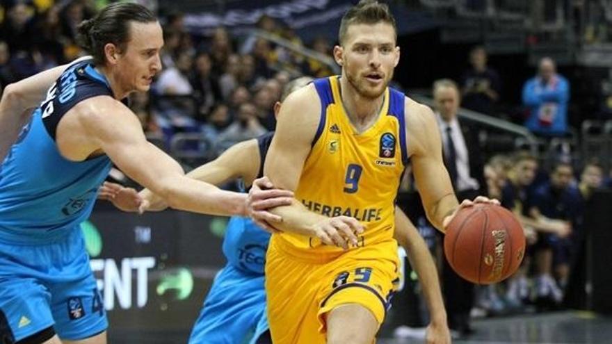 Gal Mekel, durante su etapa en el Herbalife Gran Canaria.