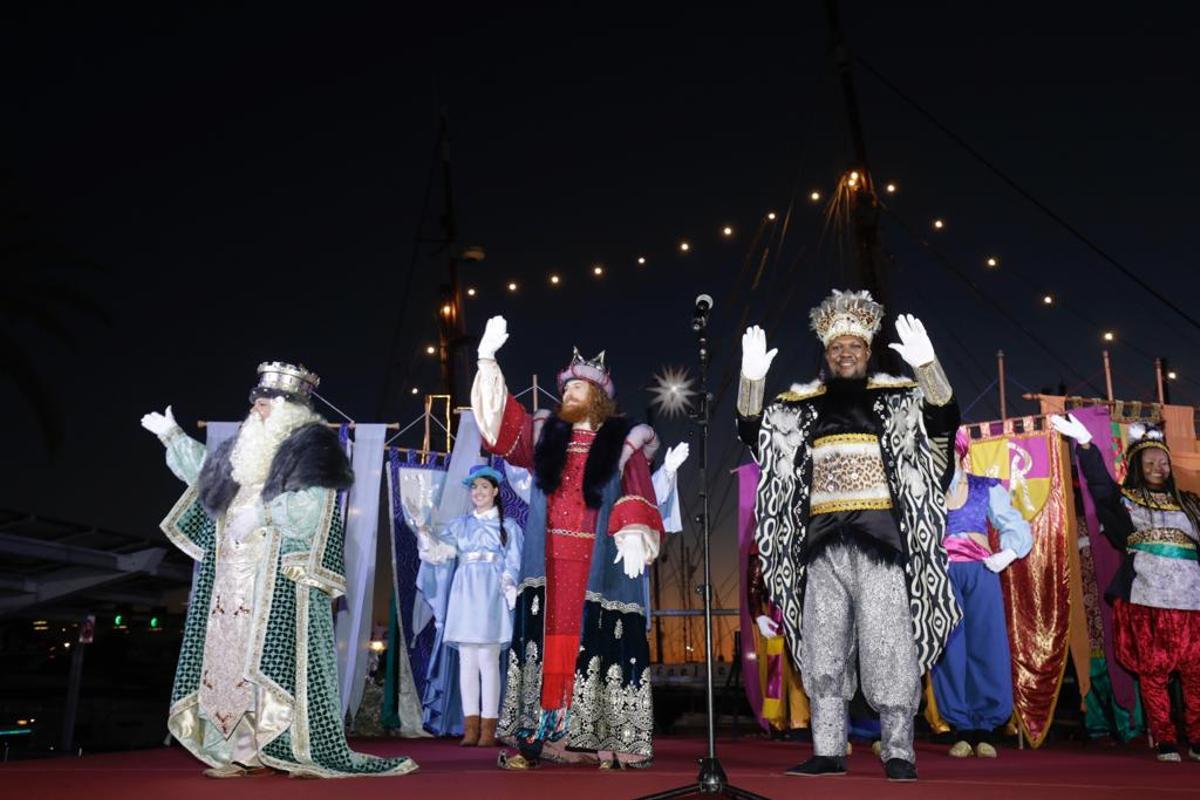 Desembarco de los Reyes Magos en Palma