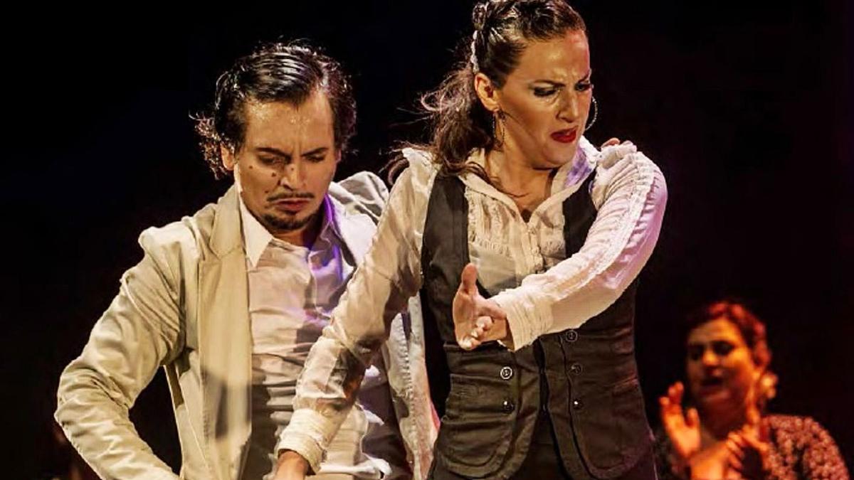 Un momento del espectáculo “Lorca es flamenco”.