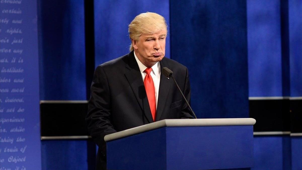 Alec Baldwin como Donald Trump