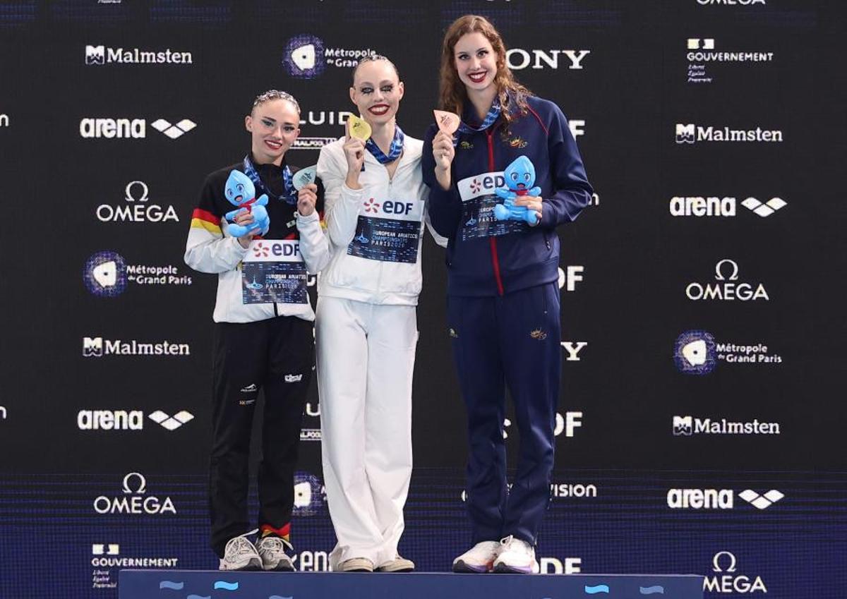 España firma un 'superlunes' con tres medallas en el Europeo de París