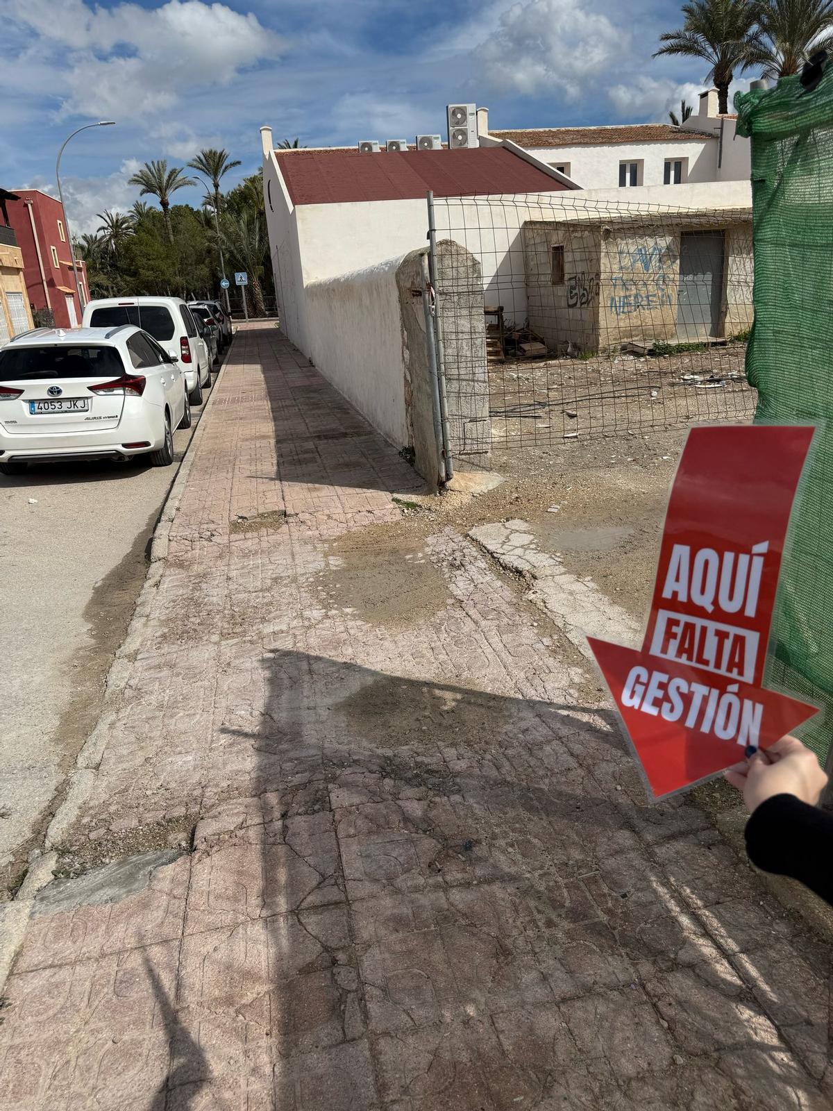 Otra de las zonas señaladas por la campaña