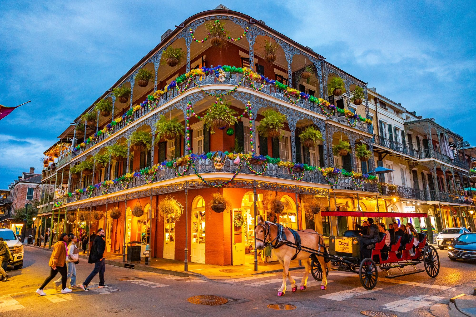 Un paseo por el Mardi Grass de Nueva Orleans.