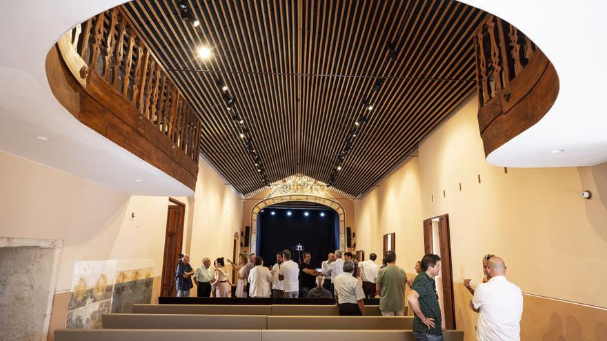 Betxí estrena su renovado teatro modernista del Palau-Castell tras año y medio de obras