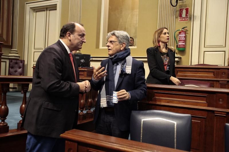 Pleno del Parlamento de Canarias