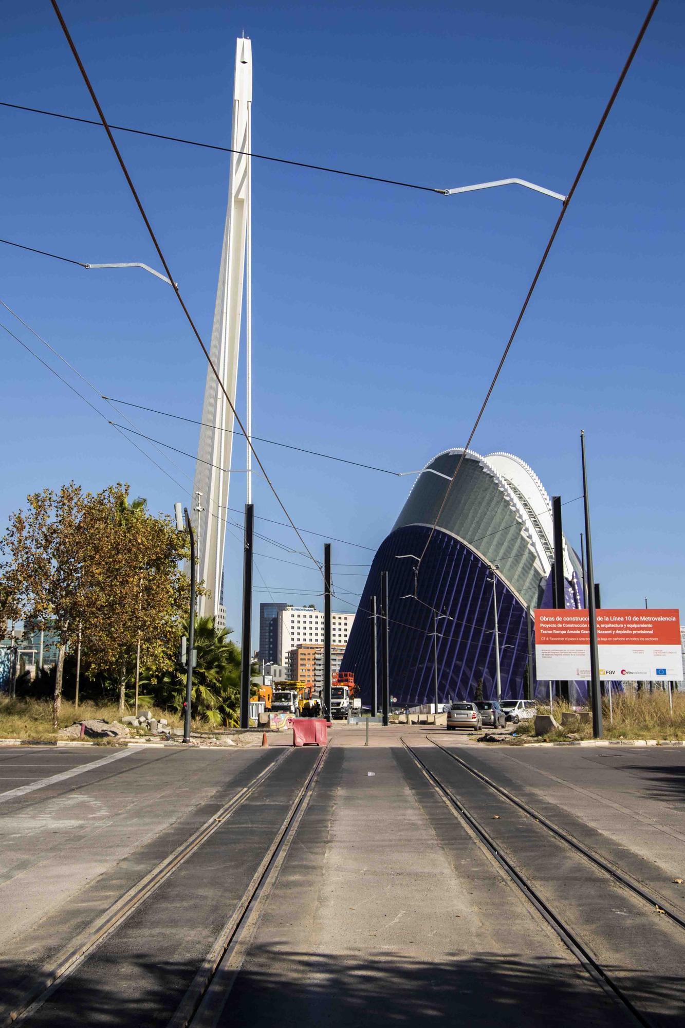 La línea 10 de Metrovalencia coge forma