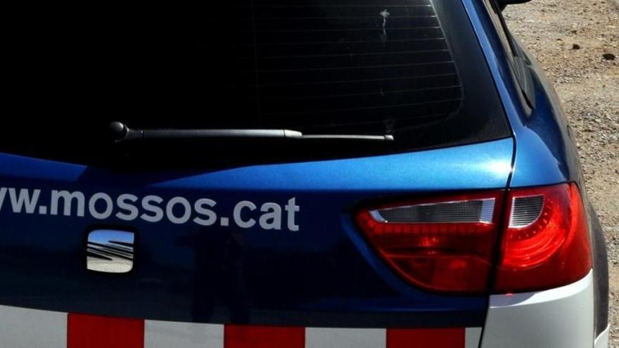 Un vehicle dels Mossos d&#039;Esquadra