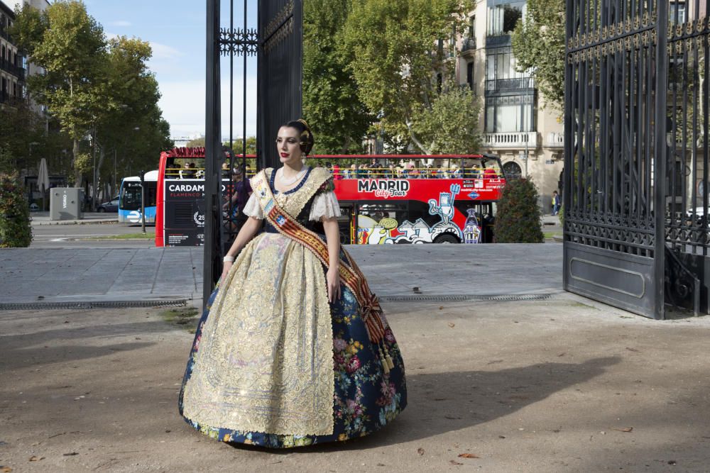 Las Falleras Mayores de Gandia, en Madrid