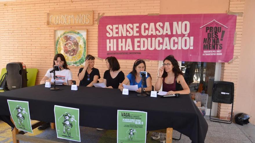 Es desconvoca la vaga a ensenyament en suport del Bloc 8 de Manresa