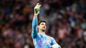 Courtois carga contra Simeone por los incidentes en el Metropolitano: Tenemos ideas distintas de lo que es una provocación