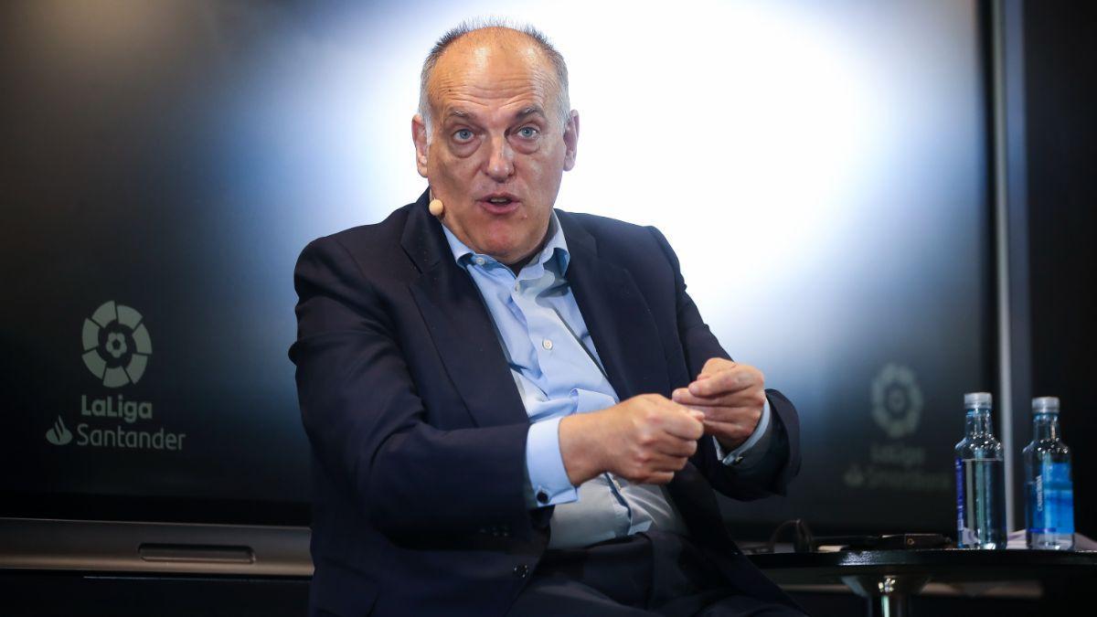 Javier Tebas, presidente de LaLIga, no descarta acudir a la FIFA