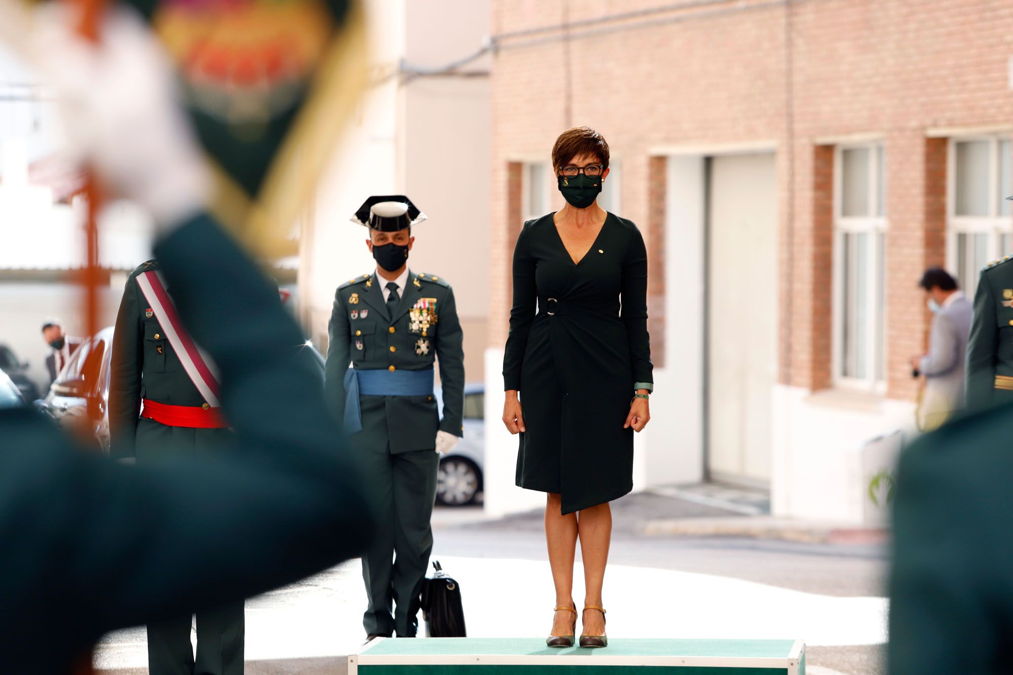 Celebración de la patrona de la Guardia Civil en la Comandancia de Málaga