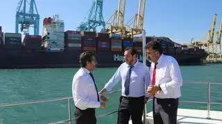 El ministro Puente destaca los avances en descarbonización del Port de Barcelona