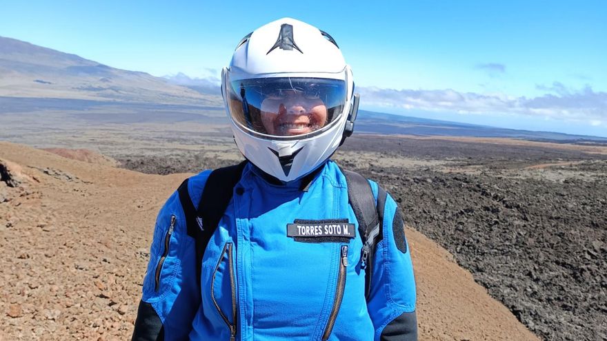 La astronauta análoga y piloto cordobesa Mariló Torres.
