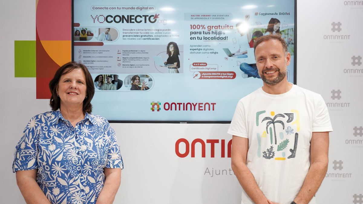 Ontinyent pone en marcha "campamentos digitales" para formar a la ciudadanía en nuevas tecnologías
