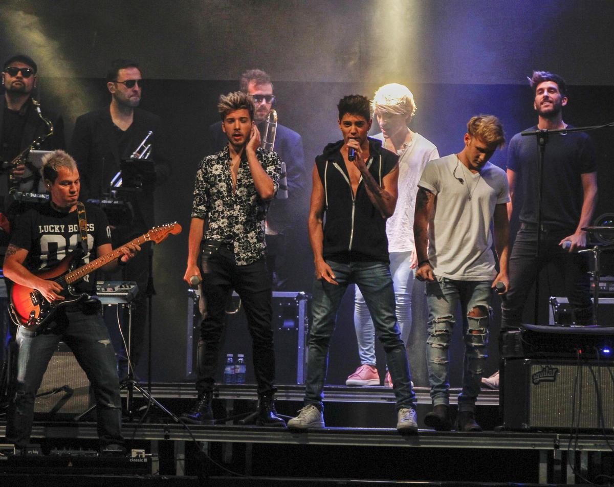 Concierto de Auryn en Castrelos en el verano de 2016
