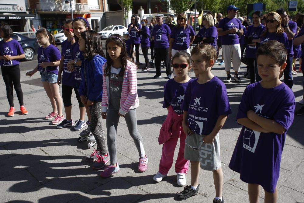 Marcha solidaria de Azavi