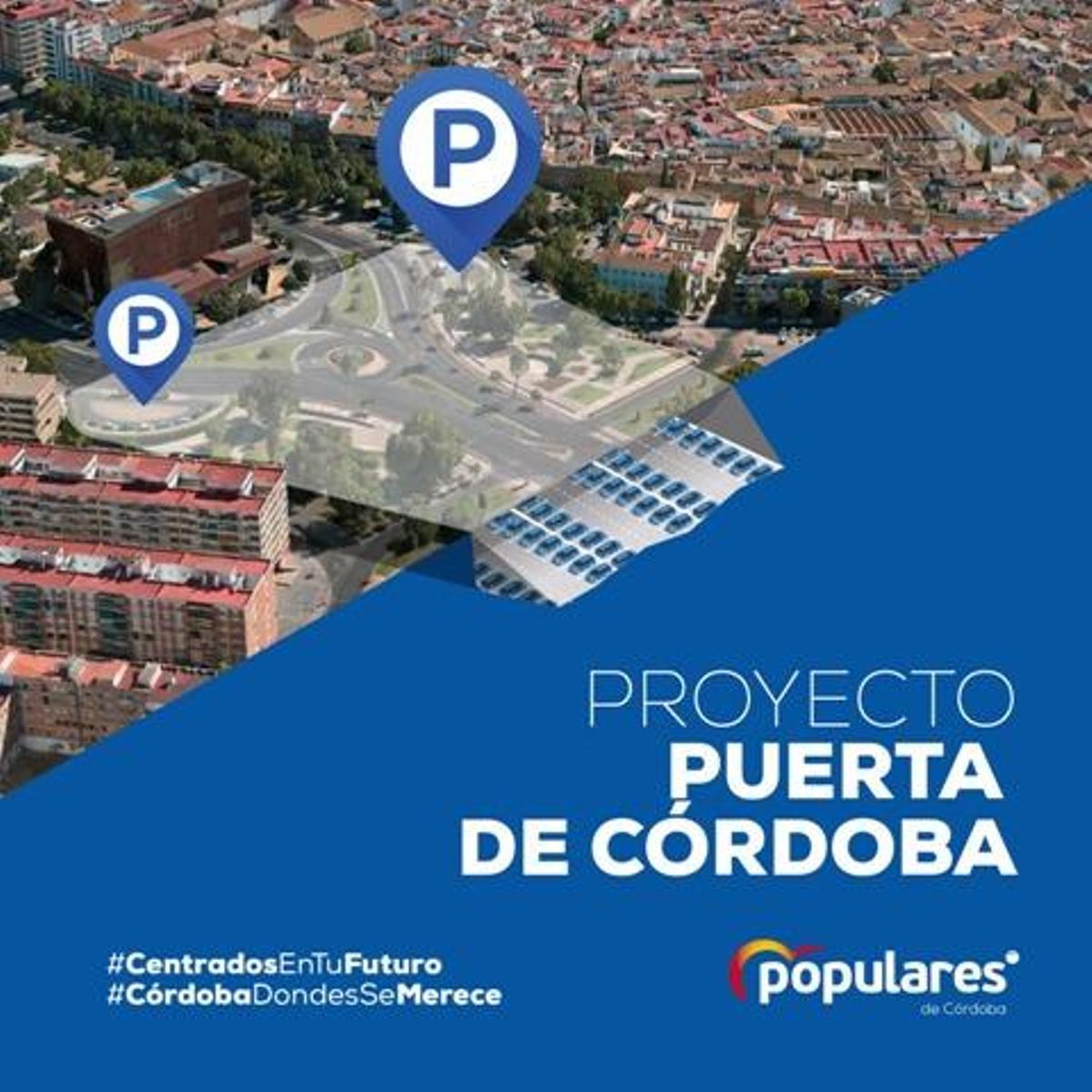 Bellido anuncia un proyecto para dotar de 720 plazas de aparcamiento el centro de Córdoba